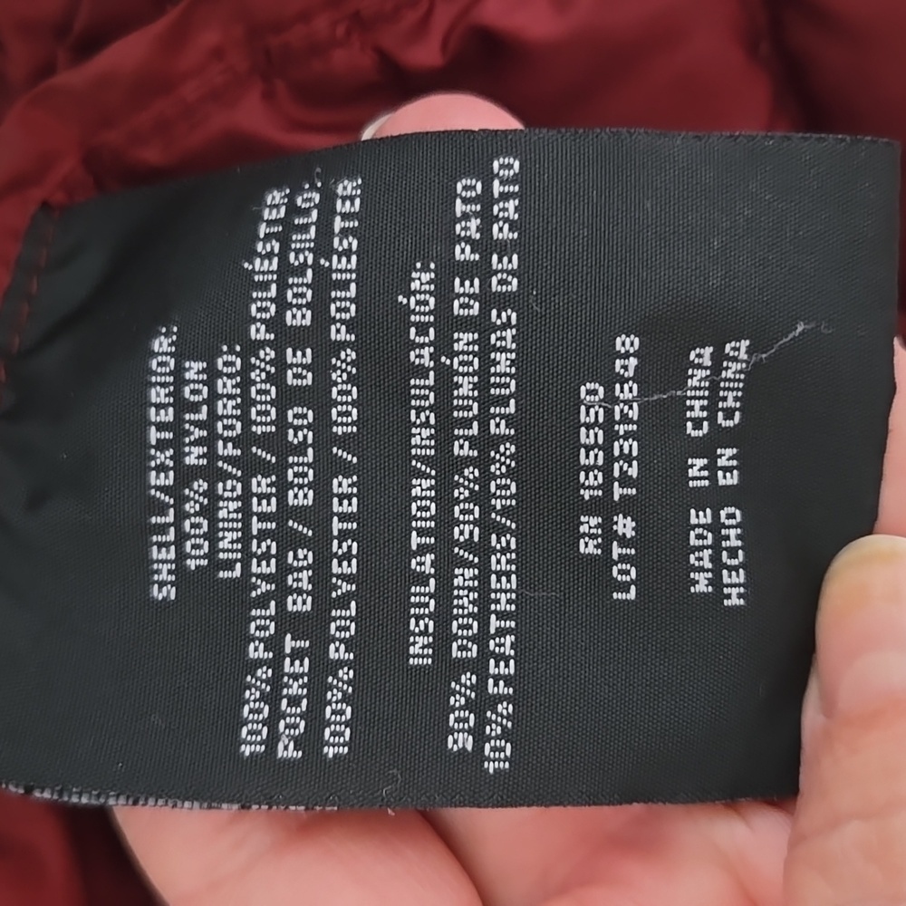 32 Degrees | Rust Down Packable Puffer Jacket Siz… - image 9